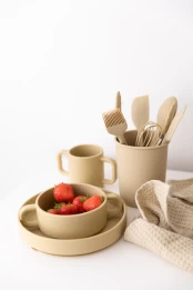 Everleigh & Me - Children Tableware Set - Clay (381036) kaina