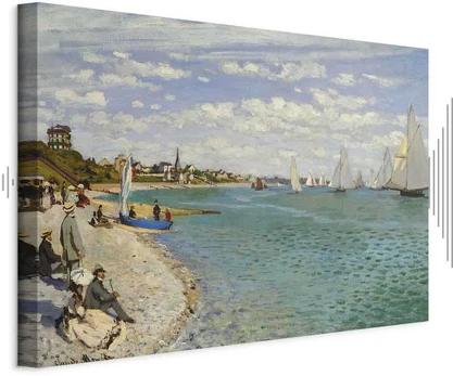 Artgeist Paveikslas - Claude Monet – Regatta at Sainte-Adresse