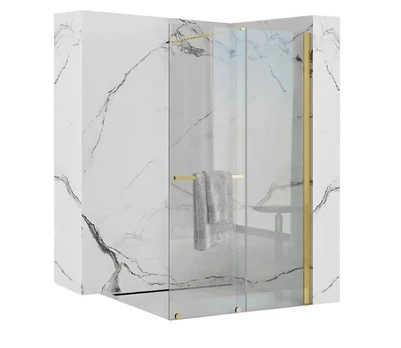 "Rea Cortis GOLD 120" dušo sienelė, 120 cm
