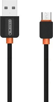 USB kabelis Somostel USB-A - mikroUSB 1 m Juoda (28260)