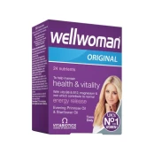 VITABIOTICS WELLWOMAN, 30 kaps. kaina