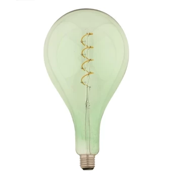 5W E27 LED lemputė Vintage Curved A165 Smeraldo