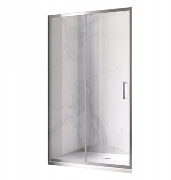 Hydrosan Dušo durys Kz14e chrom 135-140 cm 6 mm