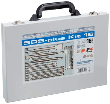 Grąžtas ALPEN 500016100 SDS-PLUS Drill set