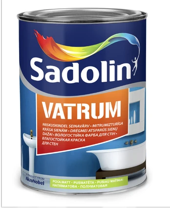 Lateksiniai dažai Sadolin Vatrum 40, balta, 1 l