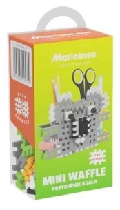 Konstruktorius Marioinex Mini Waffle Koala toolbox 70 elements 905739, plastikas kaina