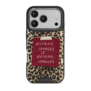 Nothing Changes - iPhone 17 Pro Case, Elite Dark (MagSafe) / Gunmetal