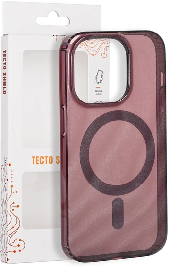 Dėklas Telforceone Tecto Shield Desert Mag case for iPhone 14 Pro 6,1' mahogany