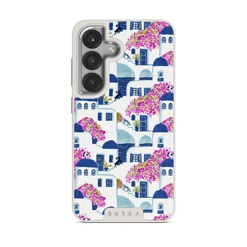 Santorini - Samsung Galaxy S25 Case, Elite Light (Magnetic) / Silver