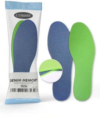Corbby Memory batų vidpadžiai