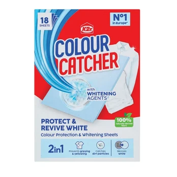 Skalbimo lapeliai K2R REVIVE WHITE, 18 vnt.