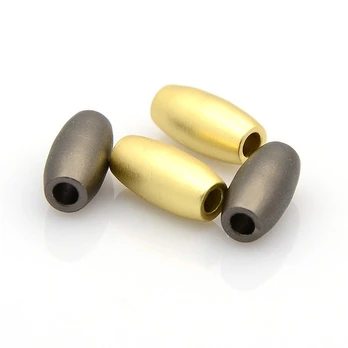 Žalvarinis intarpas 12x6 mm. 4 vnt