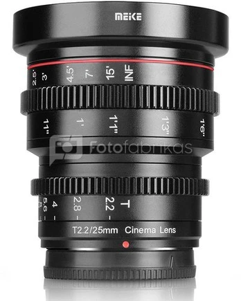 Meike MK 25mm T2.2 Micro 4/3