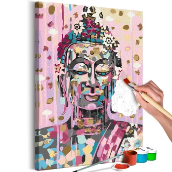 Artgeist Tapybos pagal skaičius rinkinys - Thinking Buddha