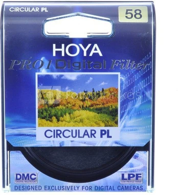 Filtras HOYA Pol circular Pro 1 Digital 58 mm