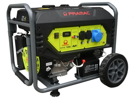 Benzininis generatorius PRAMAC AVR 6,5kW