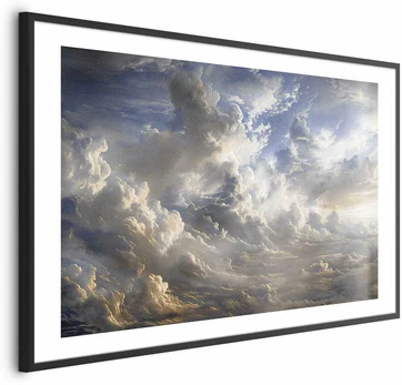 Artgeist Plakatas - Golden Reflections on Clouds Announcing Dusk