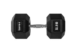 Hantelis HMS Hex Pro - 32,5kg kaina