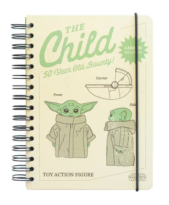 The Mandalorian Star Wars A5 užrašų knygutė
