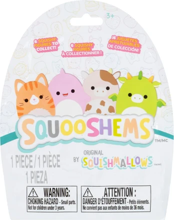 SQUISHMALLOWS Squooshems Herojai-siurprizai, 6,5 cm