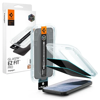 (Privacy) Apsauginis grūdintas stiklas Google Pixel 9 / 9 Pro / 10 Pro / 11 Pro "Spigen Glas.TR EZ Fit Pro AC 2-Pack"