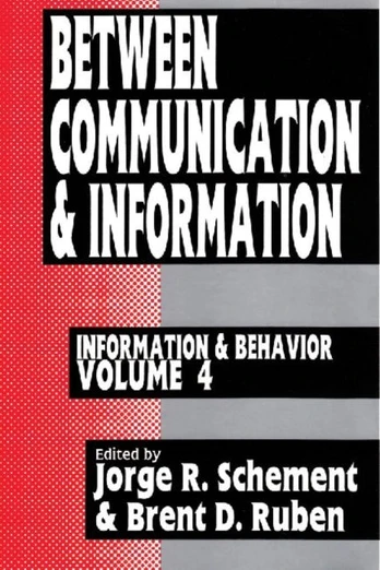 Between Communication and Information