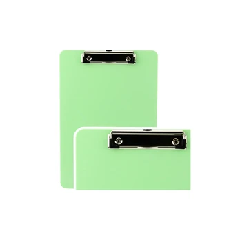 Lean Clipboard Board Writing Ruler A4 Plastic Žalias