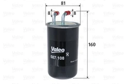 Kuro filtras VALEO 587108