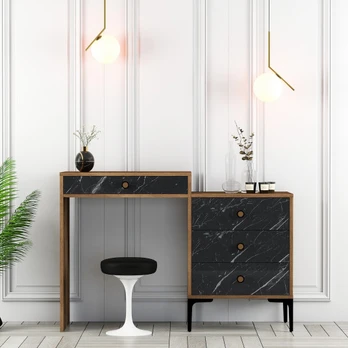 Lizbon 555 - Walnut, Black