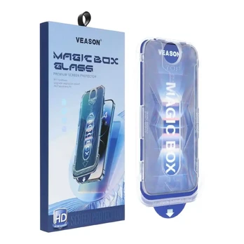 6D Pro Veason Easy-Install Glass - for Iphone 14 Pro Max black