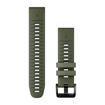 Apyrankė Garmin Quickfit 22 mm Watch bands, Moss/Graphite Silicone