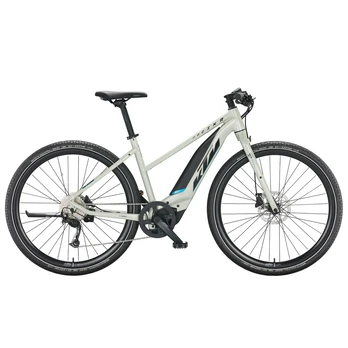 Elektrinis KTM MACINA SPRINT 28" 9G dydis 22" (56cm) (sidabrinė)