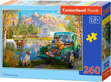 Castorland dėlionė Yellowstone 260 det
