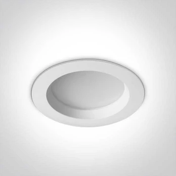 18W LED įleidžiamas šviestuvas, baltas, 3000K, 10118B/W/W