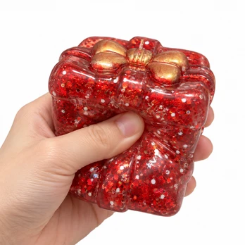 Kalėdinis antistresinis žaislas „Jumbo Squishy“ - Dovana