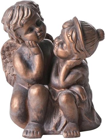 Beliani Sodo figūrėlė DAMARO vaikai ruda
