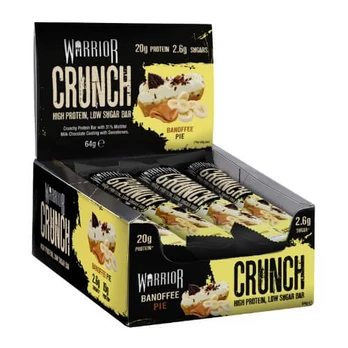 Warrior Crunch Batonėliai - 12 x 64g Sūdytos karamelės