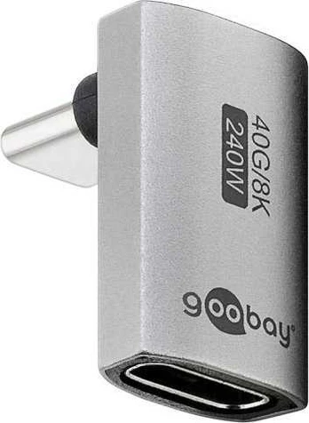 Adapteris USB Goobay Adapteris USB-C vertikalus krótki 90, USB4