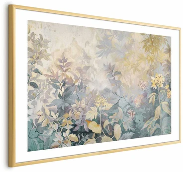 Artgeist Plakatas - Tapestry Pattern in Colorful Flowers