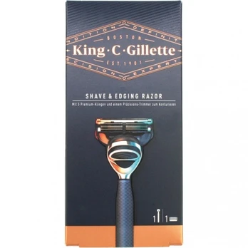 Gillette King C Shave & Edging Razor Skustuvas, 1vnt