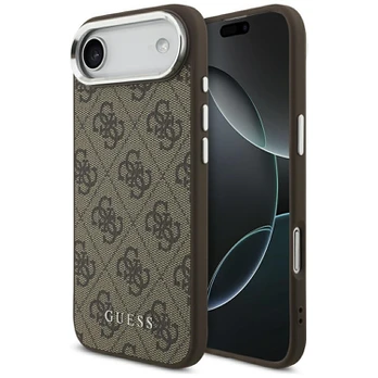 Dėklas Guess 4G Classic Logo MagSafe do iPhone Air ruda