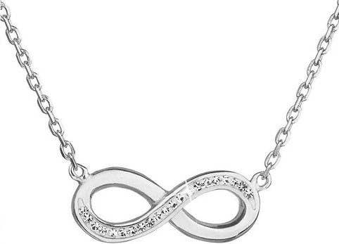 Evolution Group Sidabrinis Eight-Infinity Necklace 32023.1
