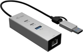 I-Tec Metal HUB USB-C/USB-A 3 2x USB-C/1x USB-A / 2.5GLAN