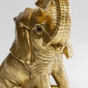 KARE Stalo lempa "Happy Elephant" su gaubtu