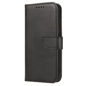 Dėklas Magnet Motorola Moto E32 Juodas kaina