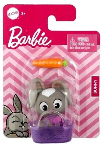Mattel Barbie mini zuikutis zuikučių krepšelyje