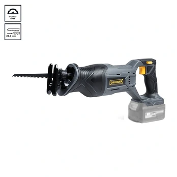 Akumuliatorinis tiesinis pjūklas Grunder RS-L1118, 18 V, be akumuliatoriaus