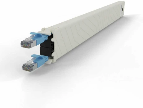 PATCHBOX CONEX8STPBL kabelis sieciowy Mėlyna 0,8 m Cat6a U/FTP (STP)