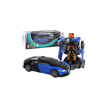 Lean Robotas automobilis 2in1 Bugatti mėlynos šviesos efektai