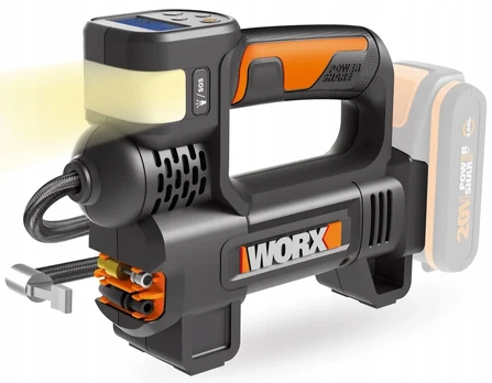 Akumuliatorinis kompresorius 4 viename Worx Wx092 20v 10bar Led Powershare Solo
